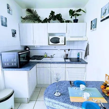 Apartamento Le Diamant Bleu Proche Gare Et Thermes, Parking